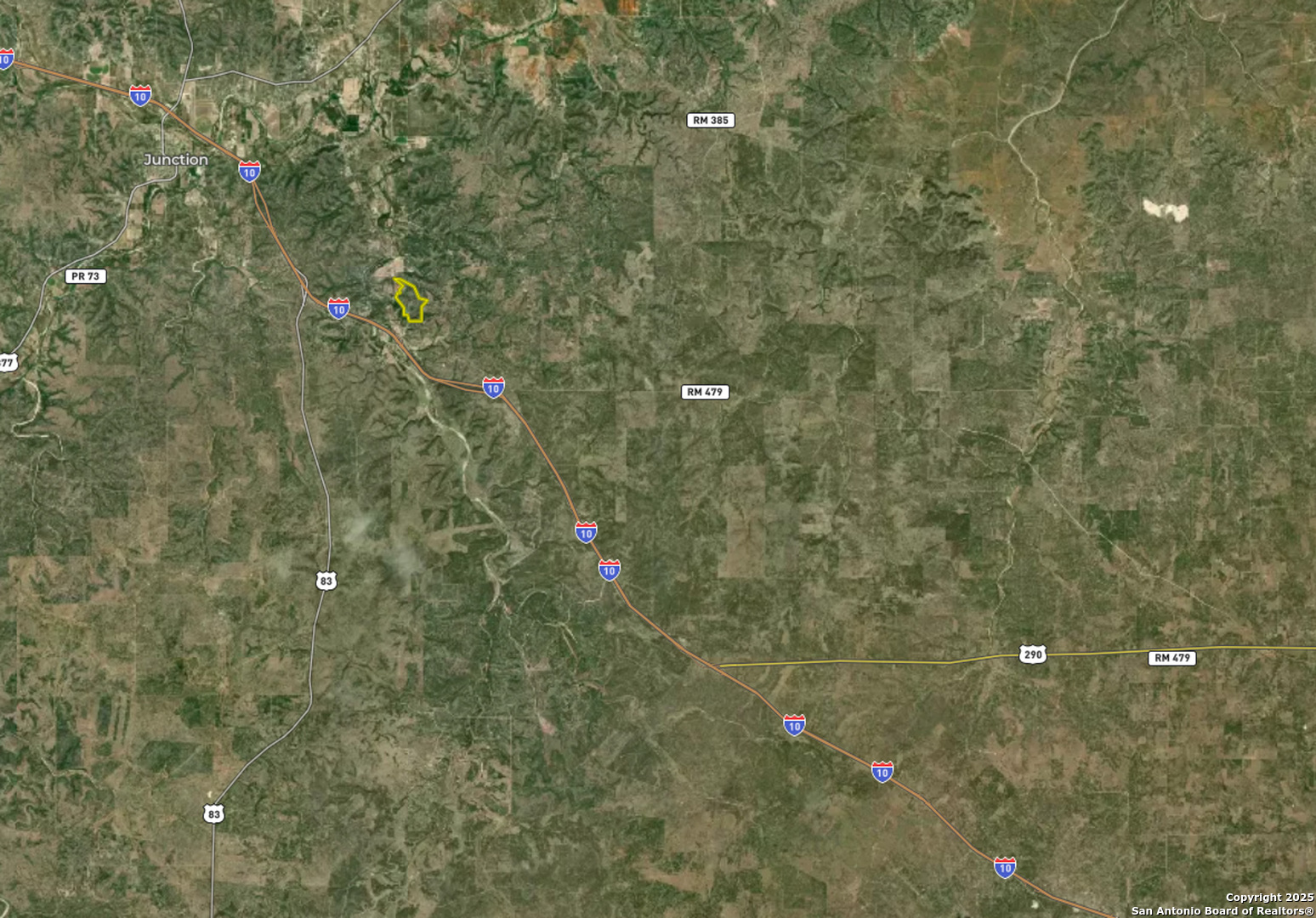 Tbd Fm 2169 Junction, TX 76849 - Photo 89 of 89 a bathroom with a shower curtain and a sink