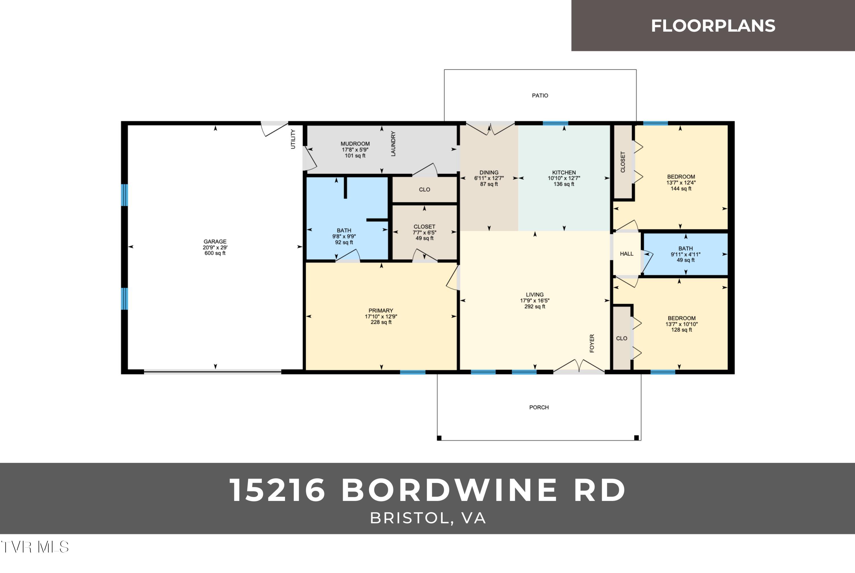 15216 Bordwine Road Bristol, VA 24202 - Photo 47 of 47 Floorplans (50)