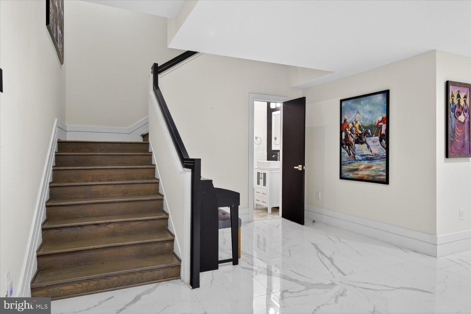 3017 Gates Road Northwest Washington, DC 20008 - Photo 70 of 95 stair to lower level