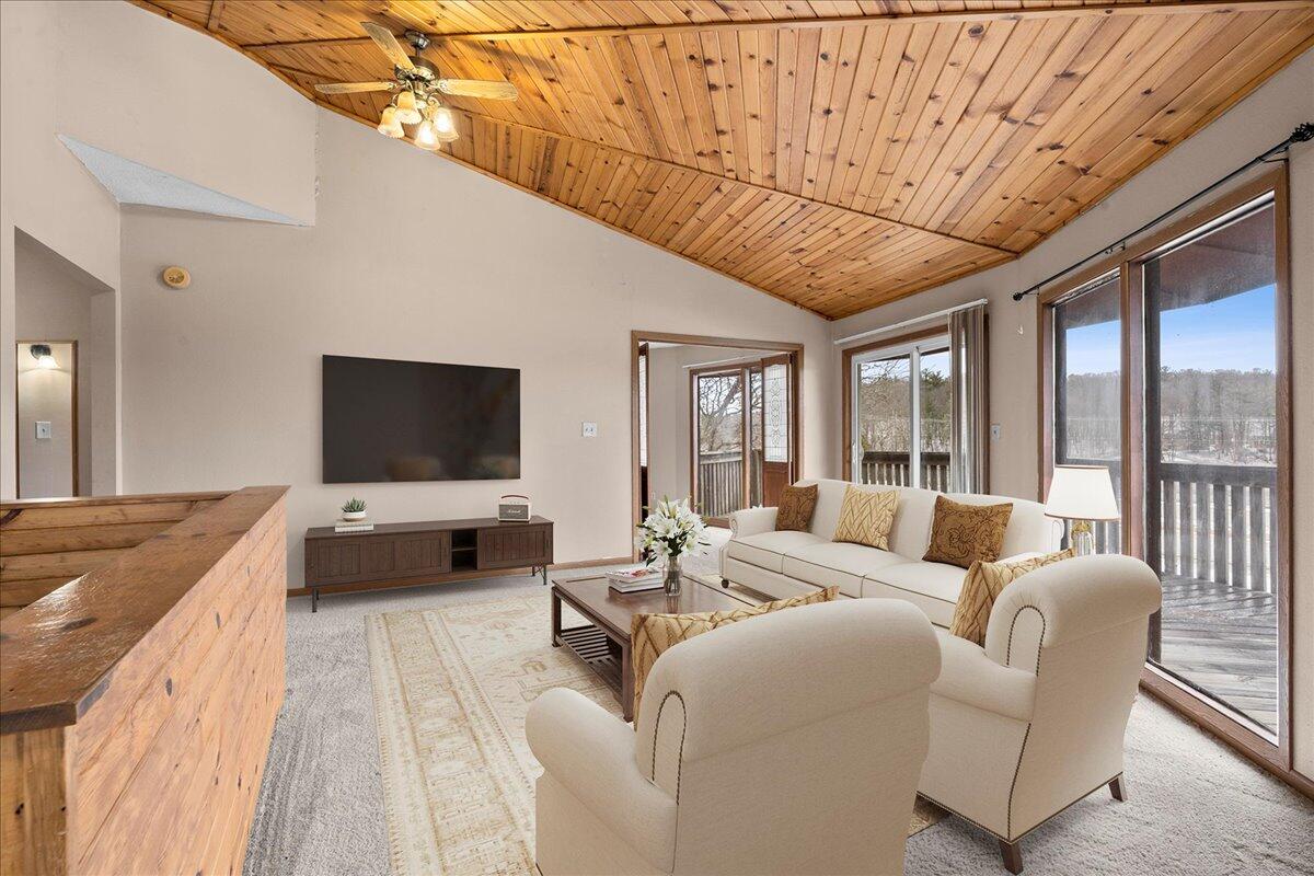 19940 Highway 57 Schleswig, WI 53042 - Photo 13 of 50 Family Room--Virtual Staging