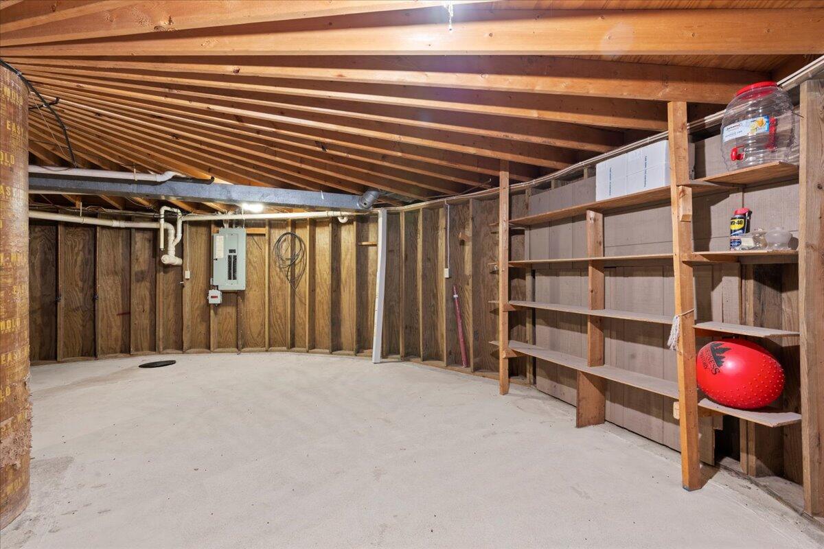 19940 Highway 57 Schleswig, WI 53042 - Photo 22 of 50 Wood Basement--View 1