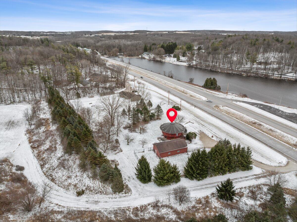19940 Highway 57 Schleswig, WI 53042 - Photo 25 of 50 View of Sheboygan River