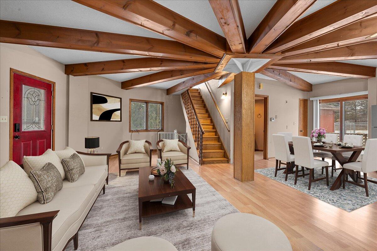 19940 Highway 57 Schleswig, WI 53042 - Photo 8 of 50 Great Room--Virtual Staging