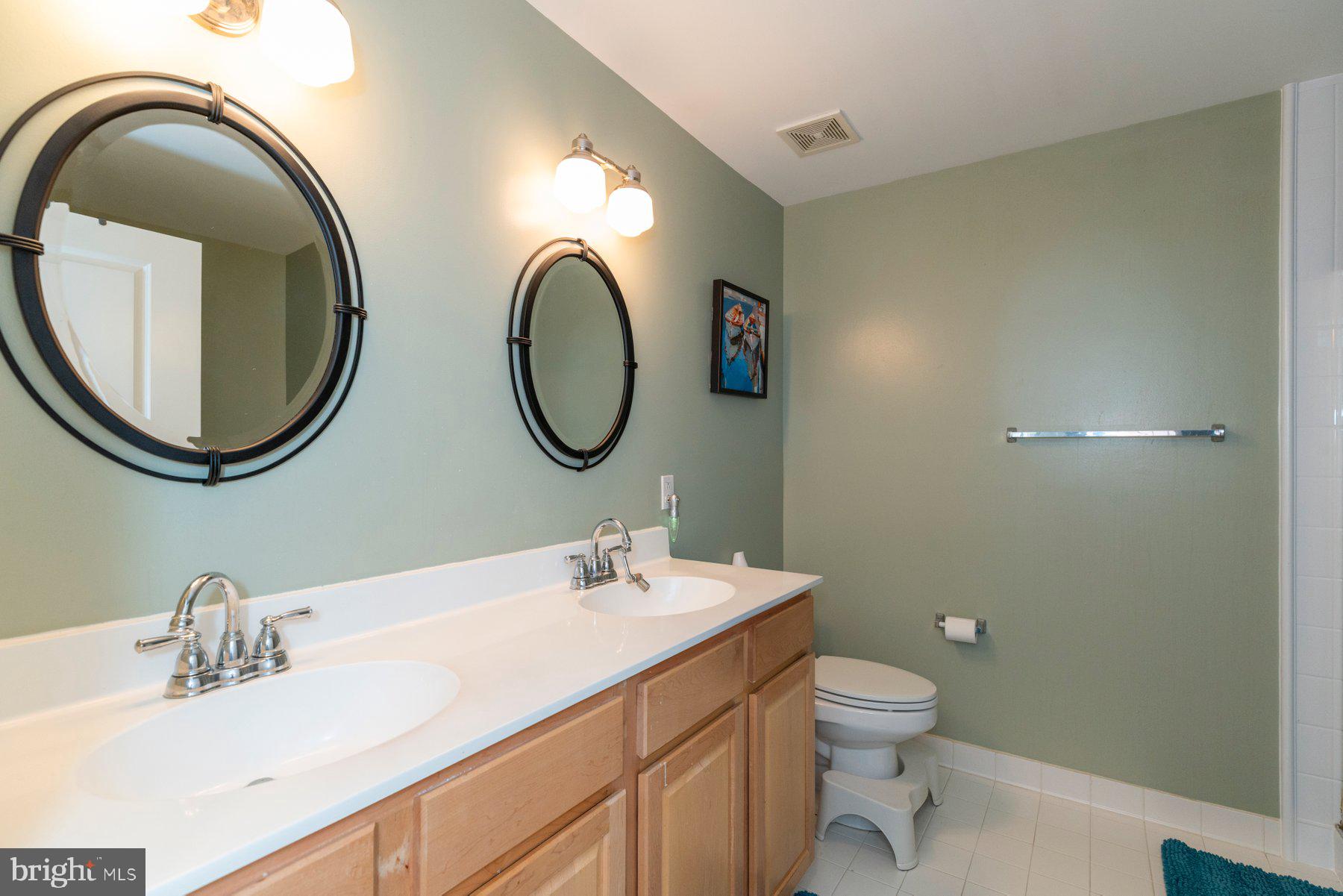4800 Coyle Road, Unit 201 Owings Mills, MD 21117 - Photo 19 of 24 Bathroom with 2 sinks