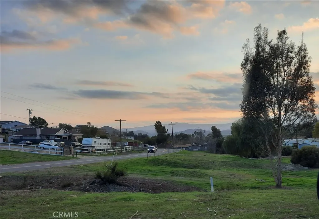 a view of a green field