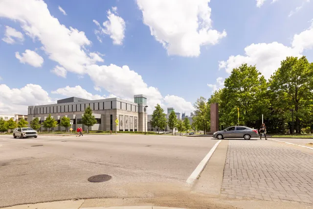 a view of a terrace with furniture