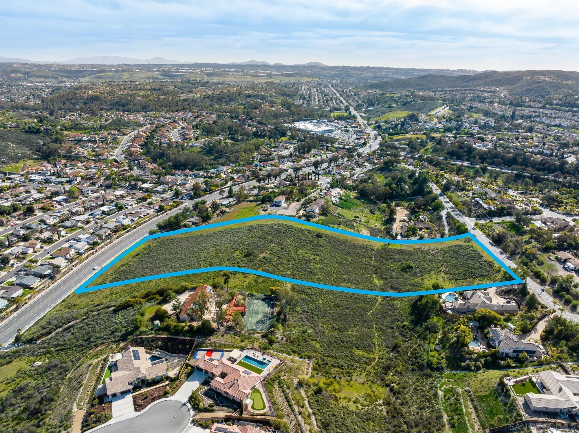 La Manda Drive Poway, CA 92064 - Photo 12 of 27 an aerial view of a city