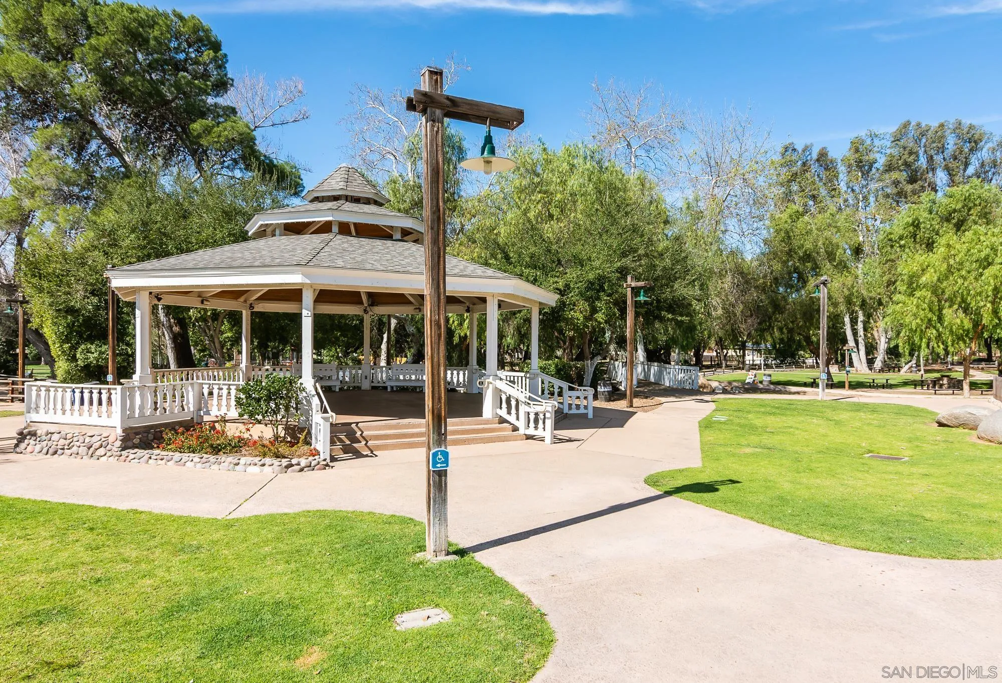 La Manda Drive Poway, CA 92064 - Photo 23 of 27 a view of a house with backyard and sitting area