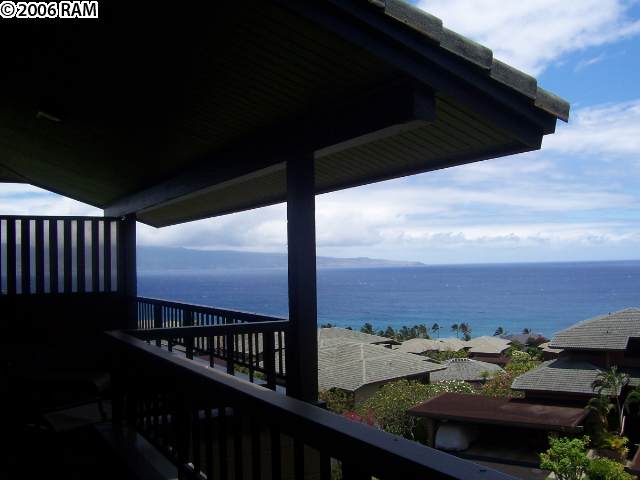 100 Ridge Road, Unit 1721 Lahaina, HI 96761 - Photo 16 of 17 a view of a balcony with an ocean view
