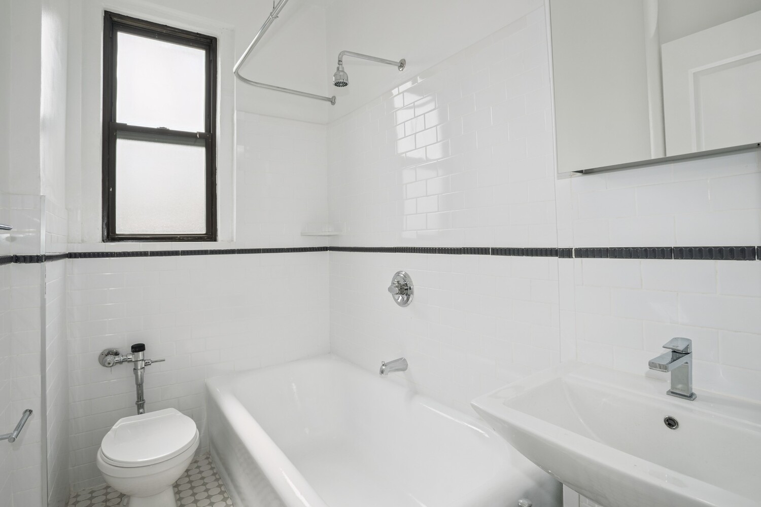 80 Winthrop Street, Unit U3 Brooklyn, NY 11225 - Photo 7 of 8 a bathroom with a bathtub a toilet and a shower