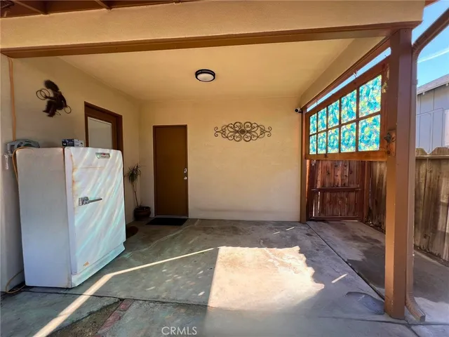 a view of a storage & utility room