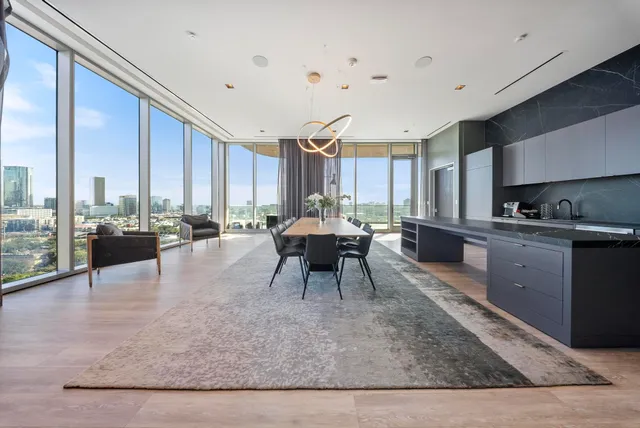 a very nice looking room with a large window