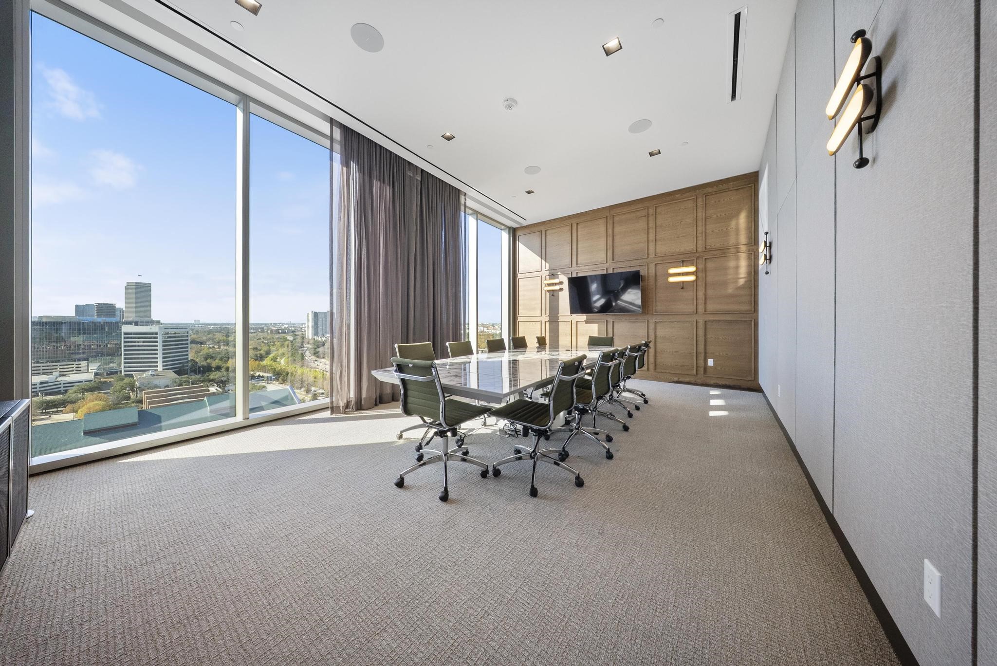 1711 Allen Parkway, Unit 1802 Houston, TX 77019 - Photo 27 of 28 a living room with furniture and a large window