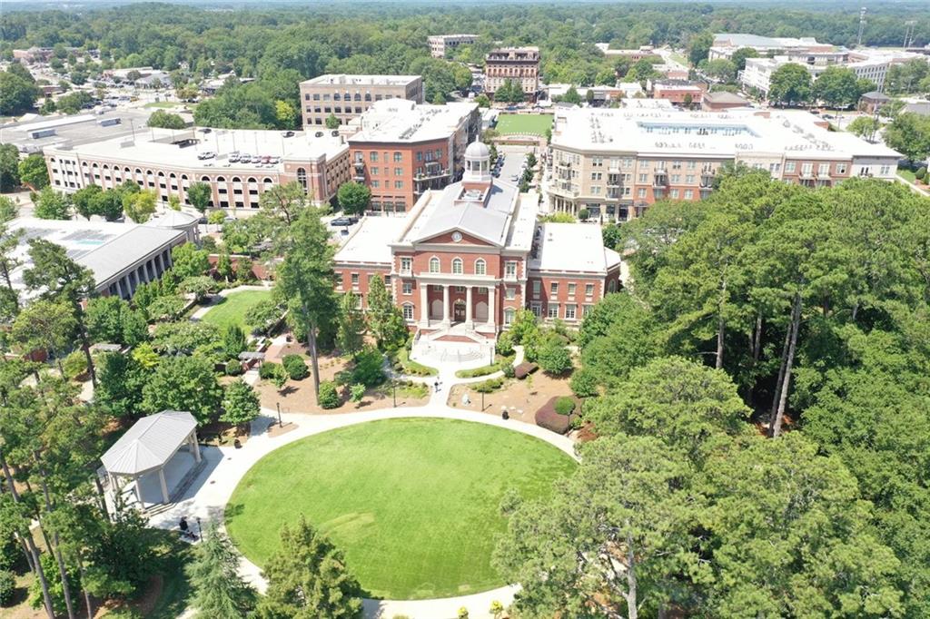3196 Buck Way Alpharetta, GA 30004 - Photo 49 of 53 a view of a house with a swimming pool and outdoor space