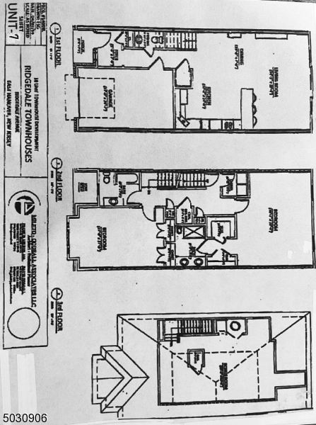 7 North Ridge Circle East Hanover, NJ 07936 - Photo 25 of 25 a black and white photo of a house
