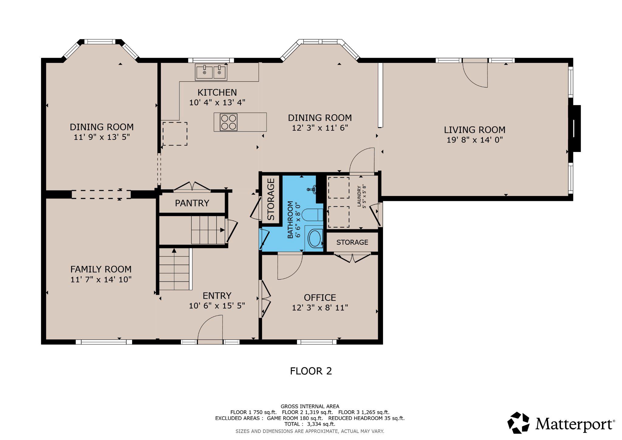 11901 Rustic Farm Court Germantown, MD 20874 - Photo 133 of 134 Floor Plan 2- Main Level (ML)
