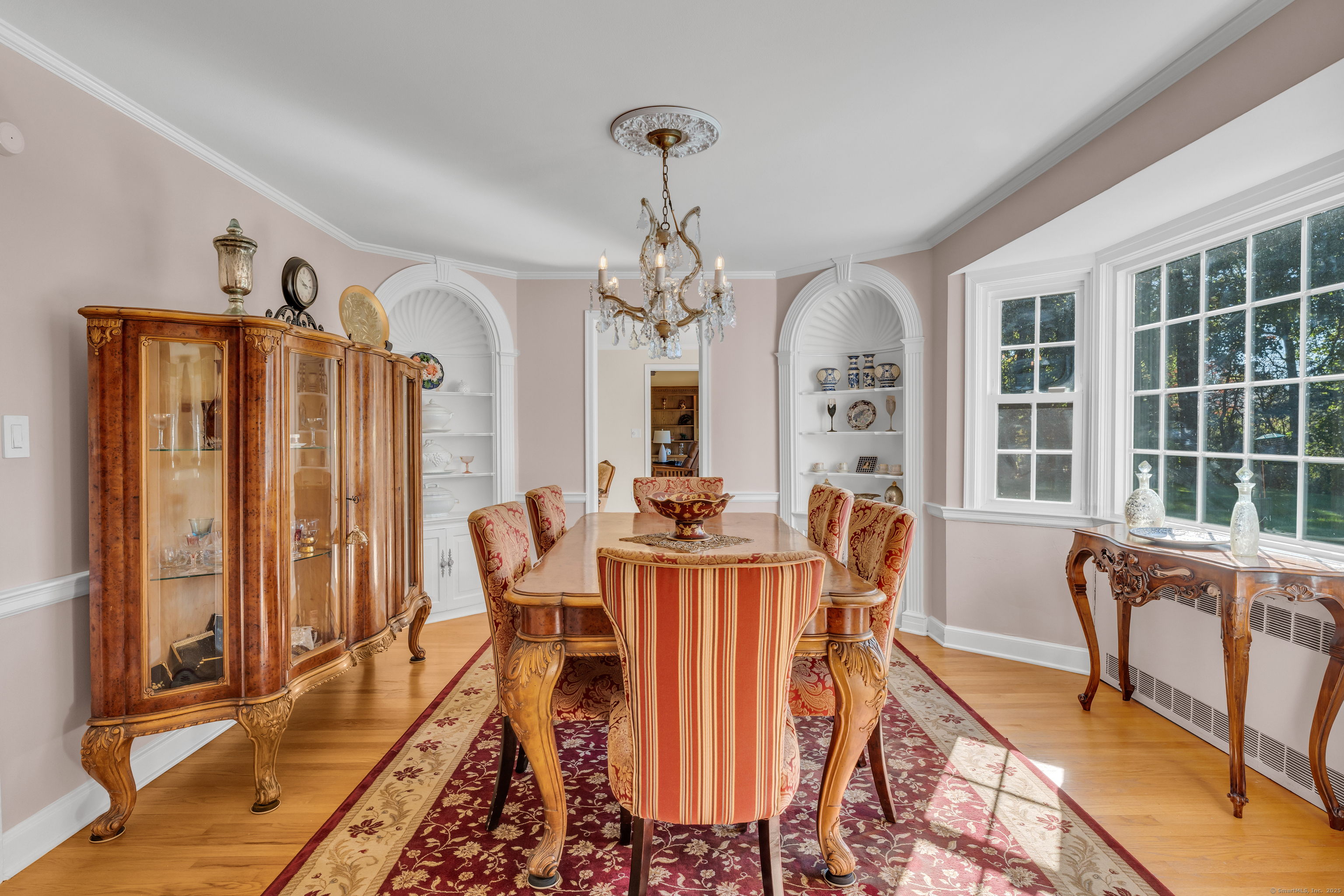 1060 Ridge Road Hamden, CT 06517 - Photo 14 of 40 a view of a dining room with furniture window and outside view