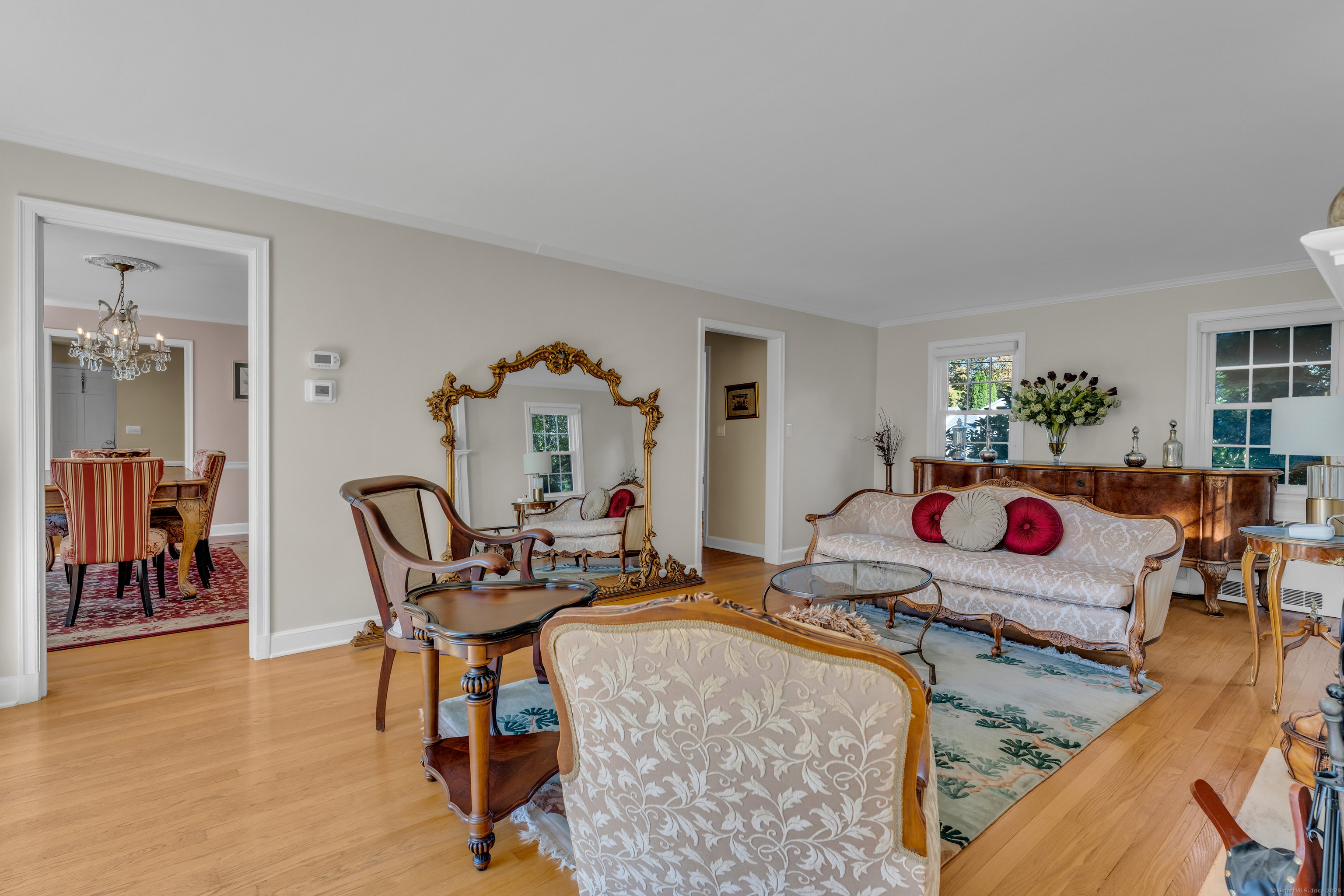 1060 Ridge Road Hamden, CT 06517 - Photo 9 of 40 a living room with furniture and wooden floor