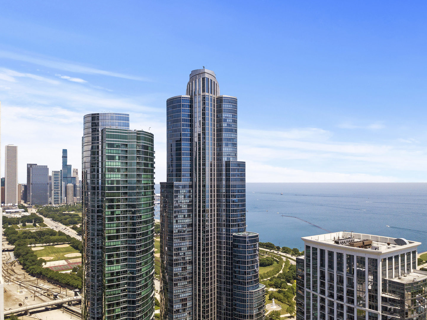 1201 South Prairie Avenue, Unit 601 Chicago, IL 60605 - Photo 1 of 52 a view of a city with tall buildings