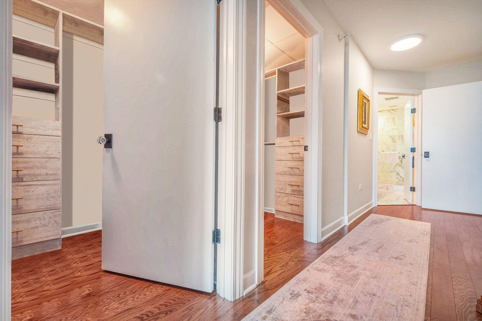 1201 South Prairie Avenue, Unit 601 Chicago, IL 60605 - Photo 18 of 52 an entryway with wooden floor and cabinet