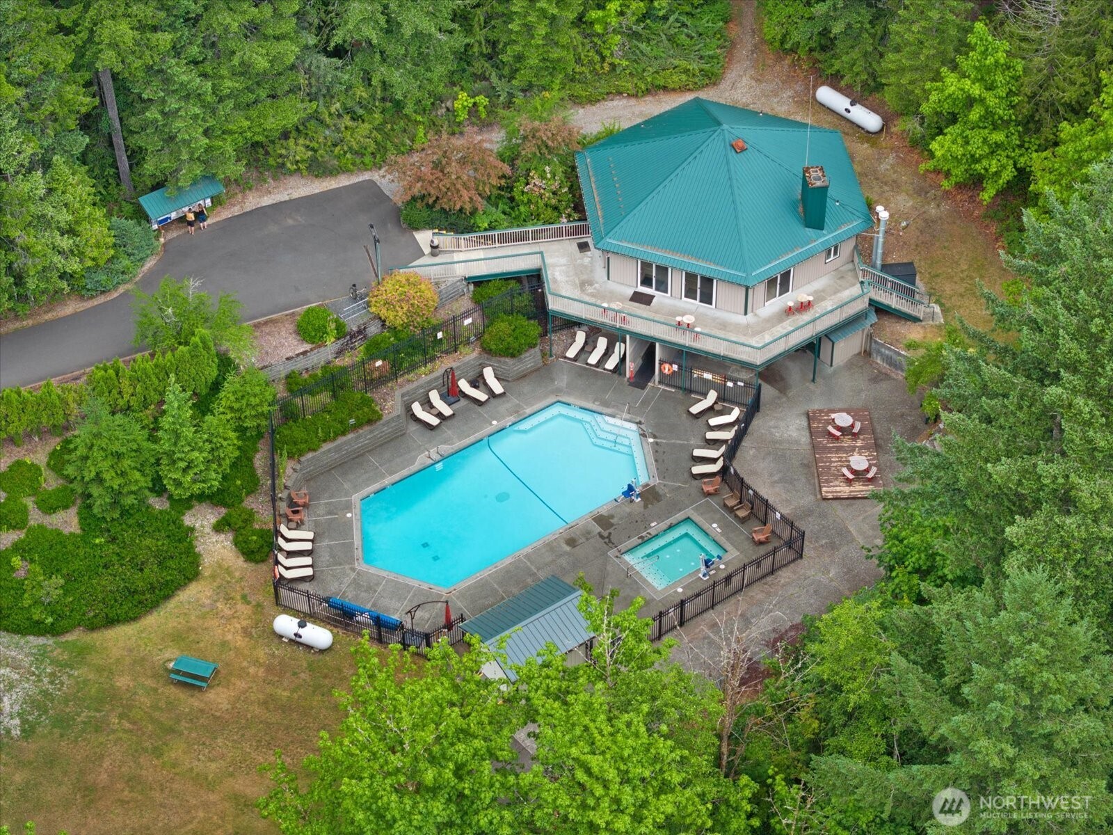 47 Wilderness Way Maple Falls, WA 98266 - Photo 33 of 40 an aerial view of a house