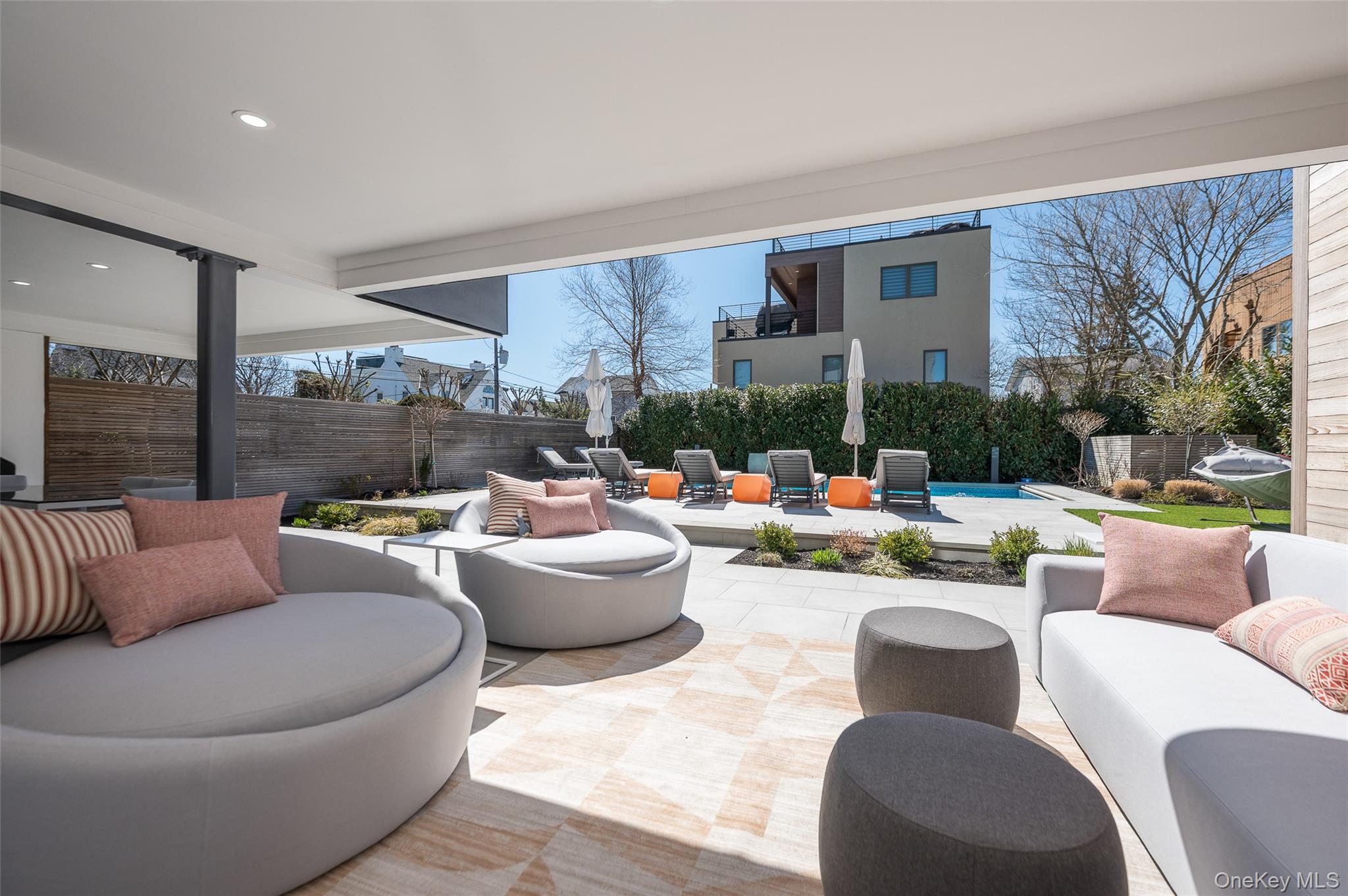 46 Nantwick Street Lido Beach, NY 11561 - Photo 43 of 50 a living room with furniture and a large window