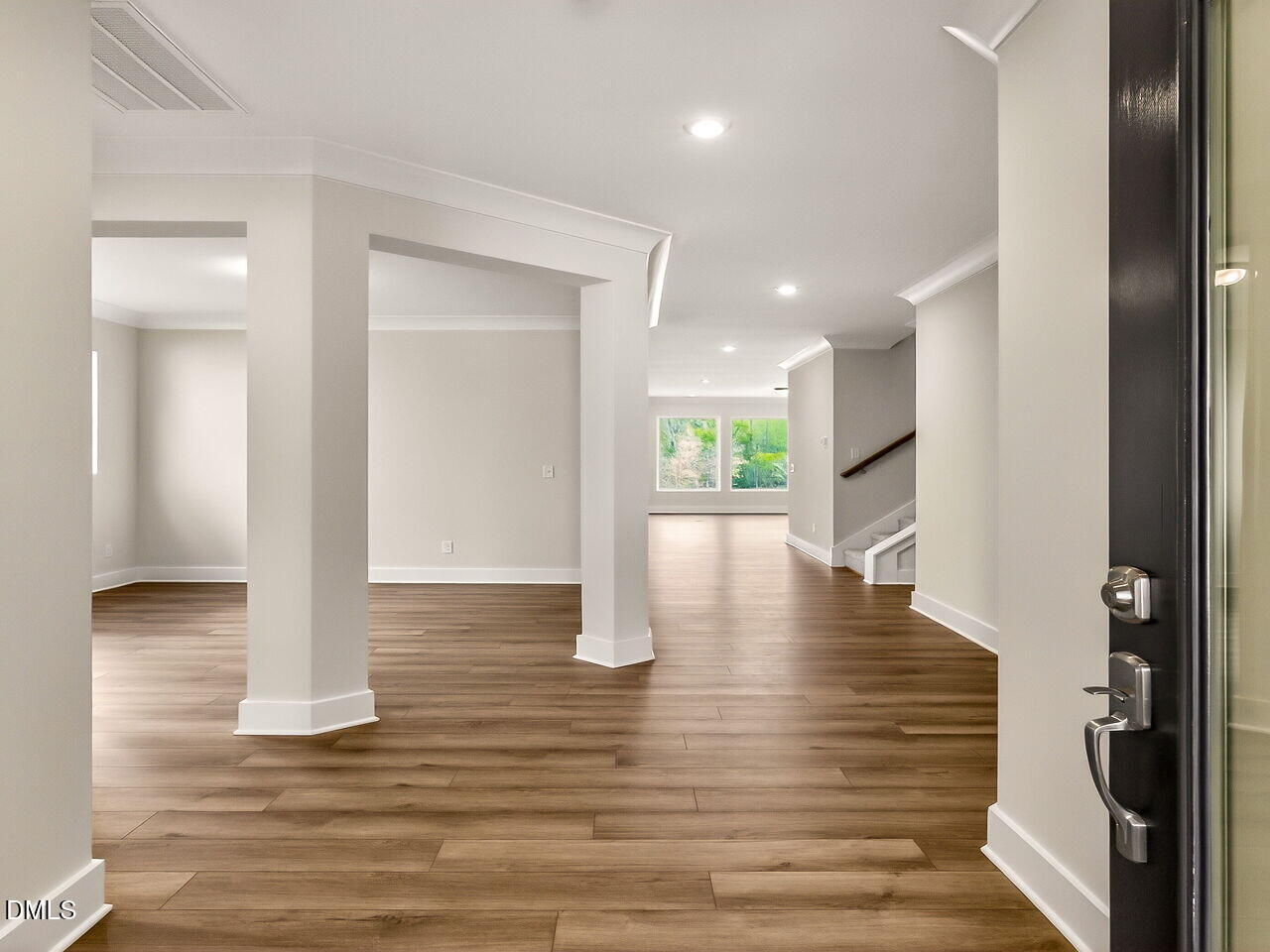 62 Raspberry Run Pittsboro, NC 27312 - Photo 3 of 55 a view of empty room with wooden floor