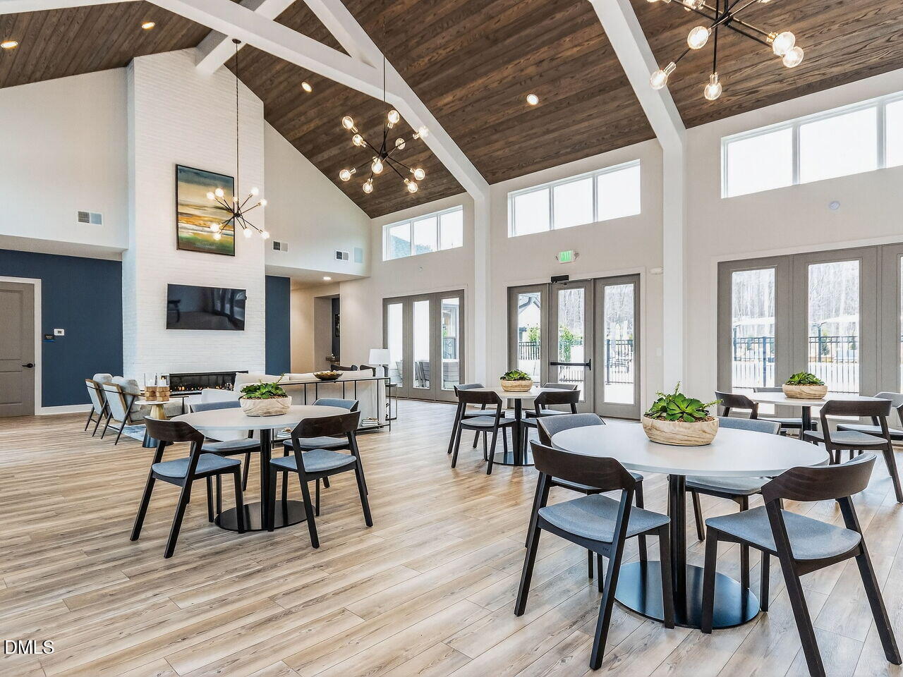 62 Raspberry Run Pittsboro, NC 27312 - Photo 34 of 55 a view of a dining room with furniture and wooden floor