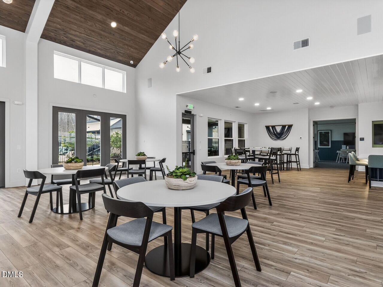 62 Raspberry Run Pittsboro, NC 27312 - Photo 37 of 55 a view of a dining room with furniture window and wooden floor