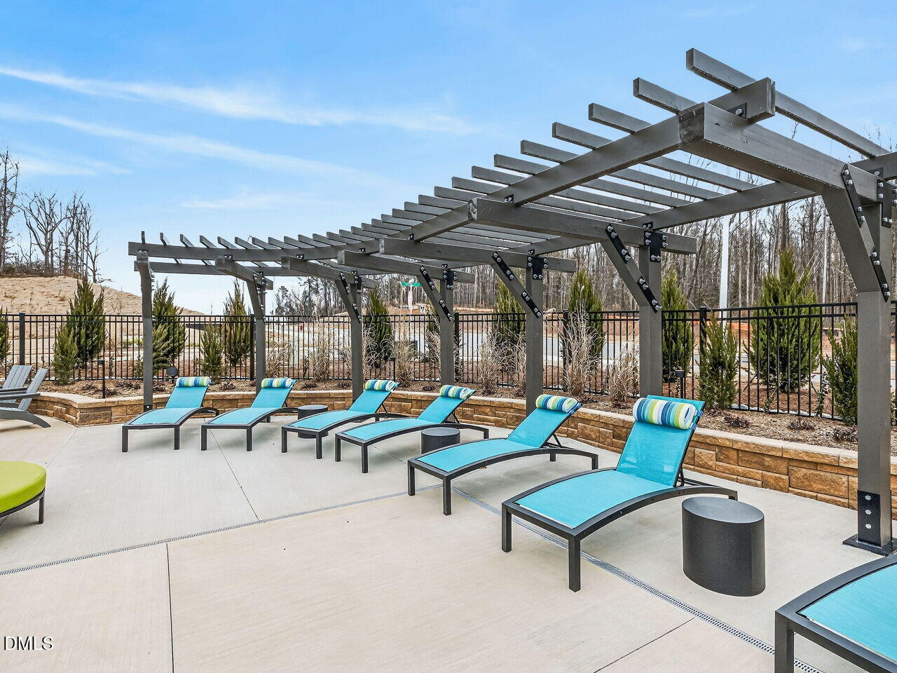 62 Raspberry Run Pittsboro, NC 27312 - Photo 48 of 55 a view of a patio with swimming pool table and chairs
