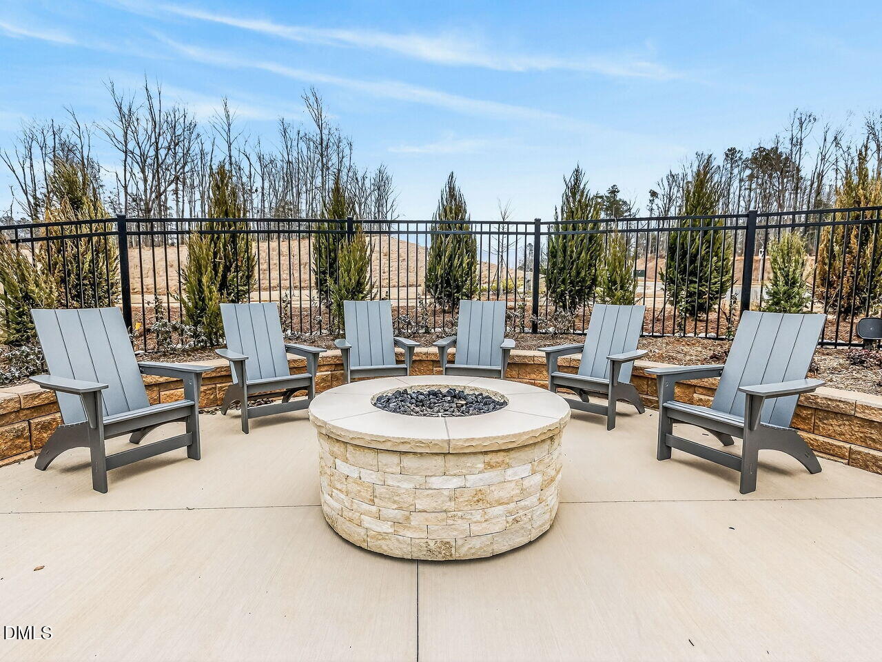 62 Raspberry Run Pittsboro, NC 27312 - Photo 49 of 55 a view of a chairs and table in patio