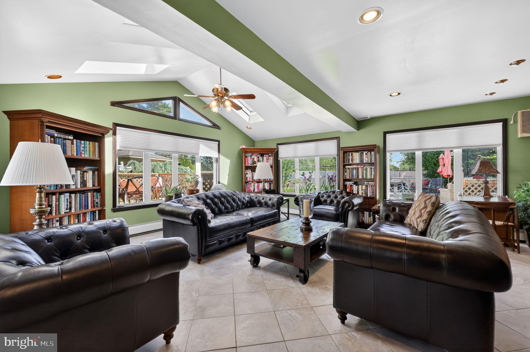 821 Beverly Road Rydal, PA 19046 - Photo 20 of 37 a living room with furniture and a large window