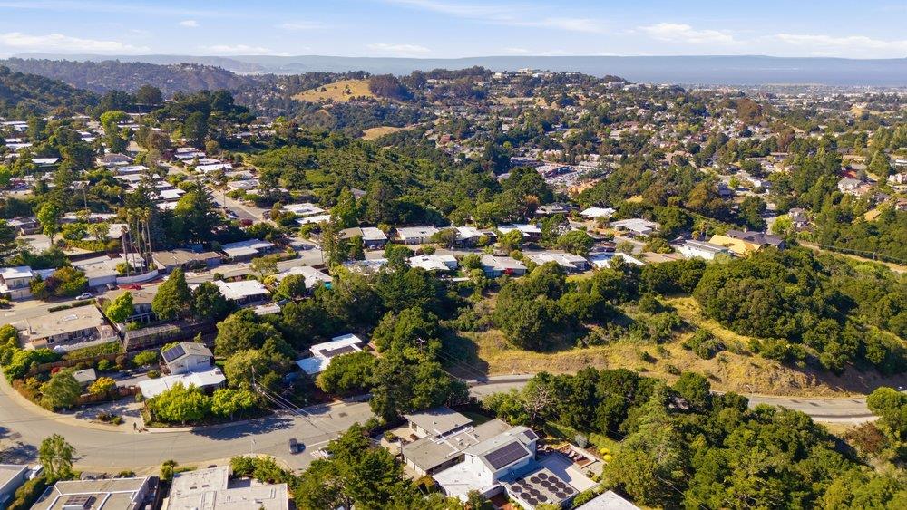 2203 Allegheny Way San Mateo, CA 94402 - Photo 50 of 56 an aerial view of residential houses with outdoor space and trees