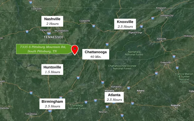 $550,000 | 7335 South Pittsburg Mountain Road, South Pittsburg, TN 37380