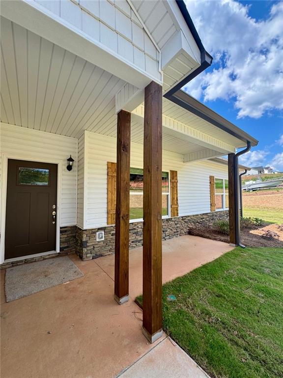 883 Dortch Road Eastanollee, GA 30538 - Photo 23 of 29 a view of a house with backyard and porch