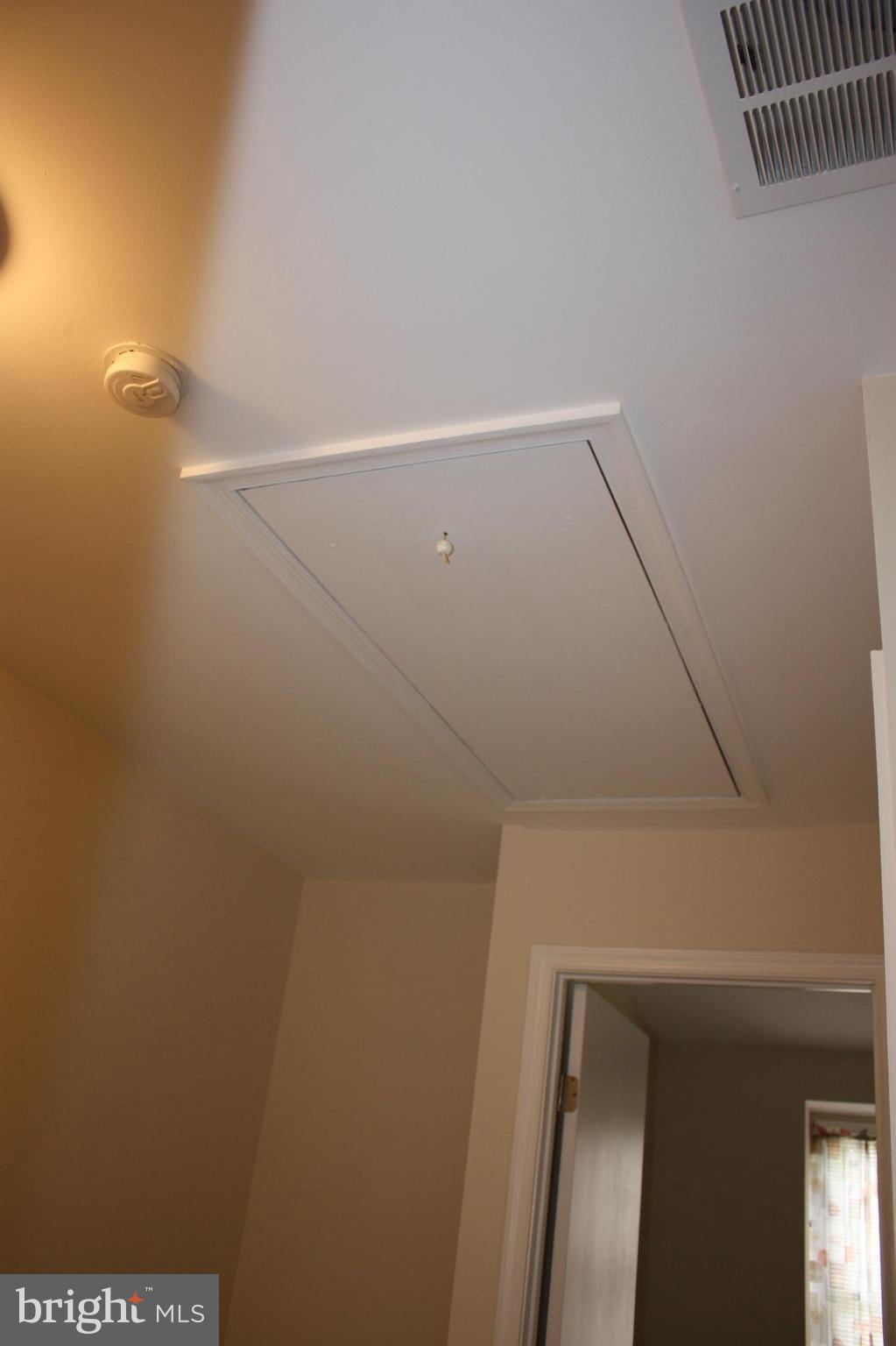 7305 Rokeby Drive Manassas, VA 20109 - Photo 26 of 30 Attic pull down stairs & some storage