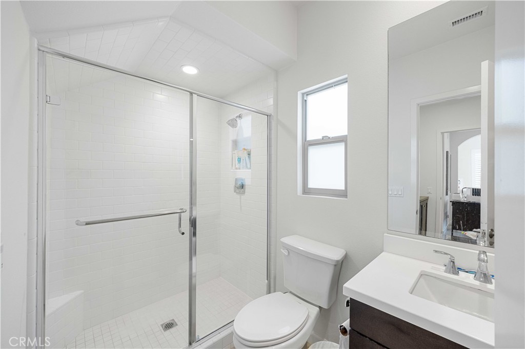 100 Barrington Irvine, CA 92618 - Photo 22 of 30 a bathroom with a sink toilet and shower