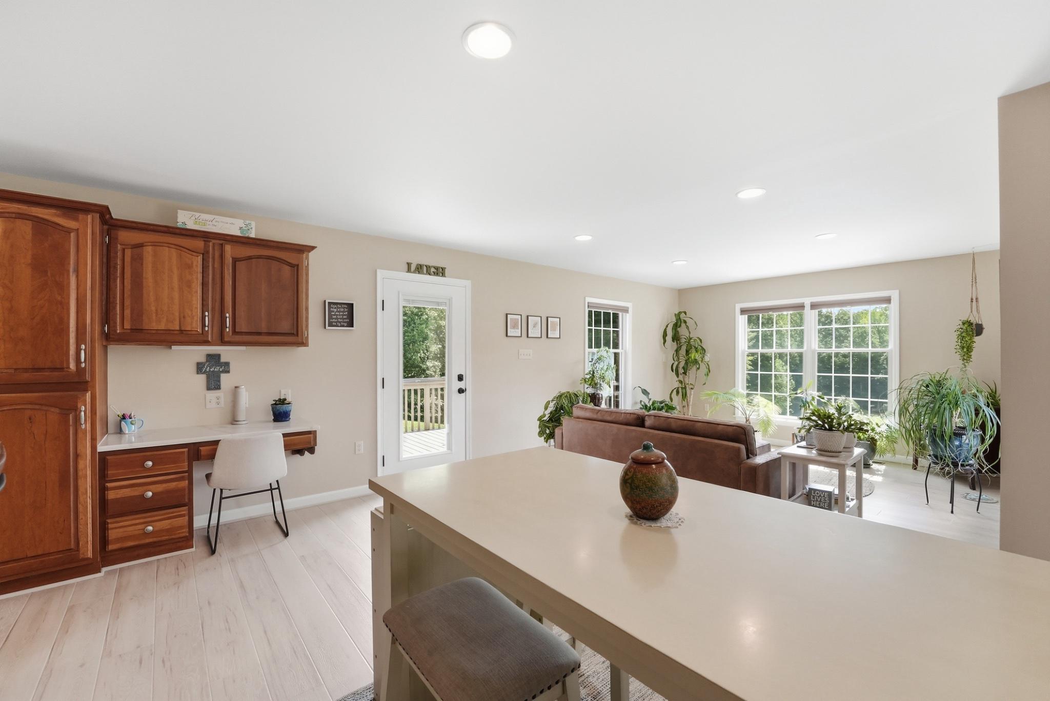 11337 Old Stillhouse Road Boston, VA 22713 - Photo 19 of 58 Desk area to the upper deck down to the pool