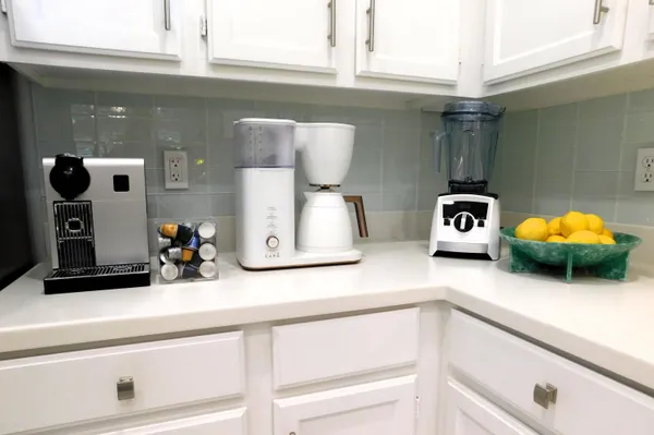 a kitchen with a sink and a cabinets