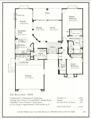 $5,500 | 78622 Waterfall Drive, Palm Desert, CA 92211