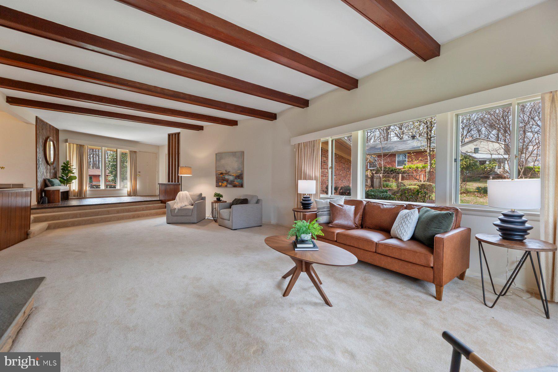 14209 Dav Road Rockville, MD 20850 - Photo 11 of 43 Sunken Living Room