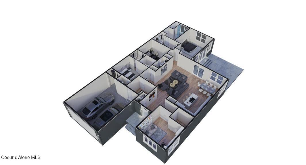 899 Main Street Kellogg, ID 83837 - Photo 20 of 21 3D Floor Plan 1