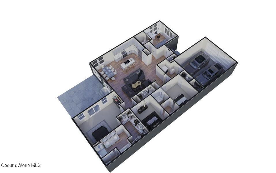 899 Main Street Kellogg, ID 83837 - Photo 21 of 21 3D Floor Plan 2