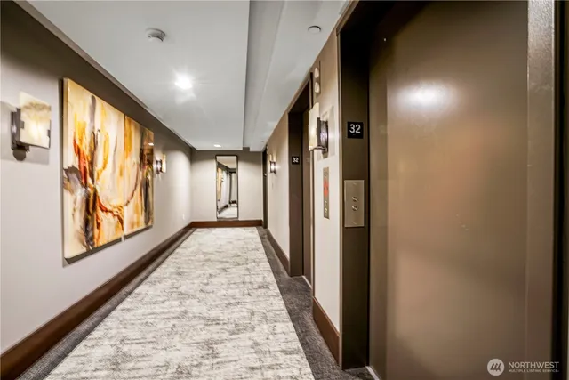 a car parked in garage