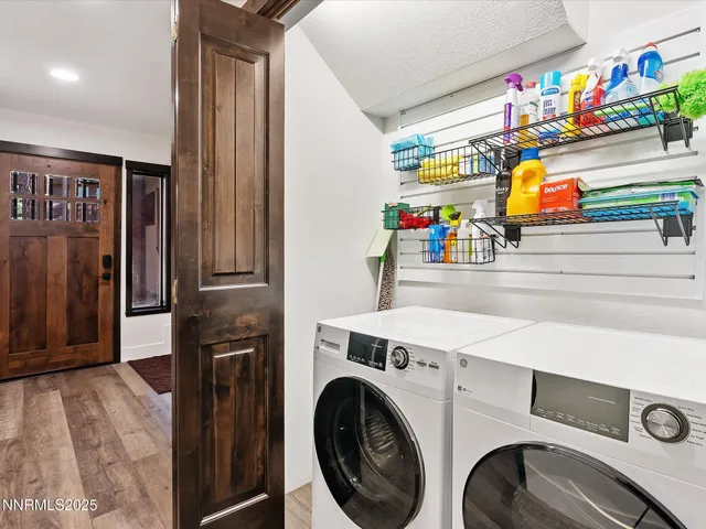 a view of a lake with a house in the background