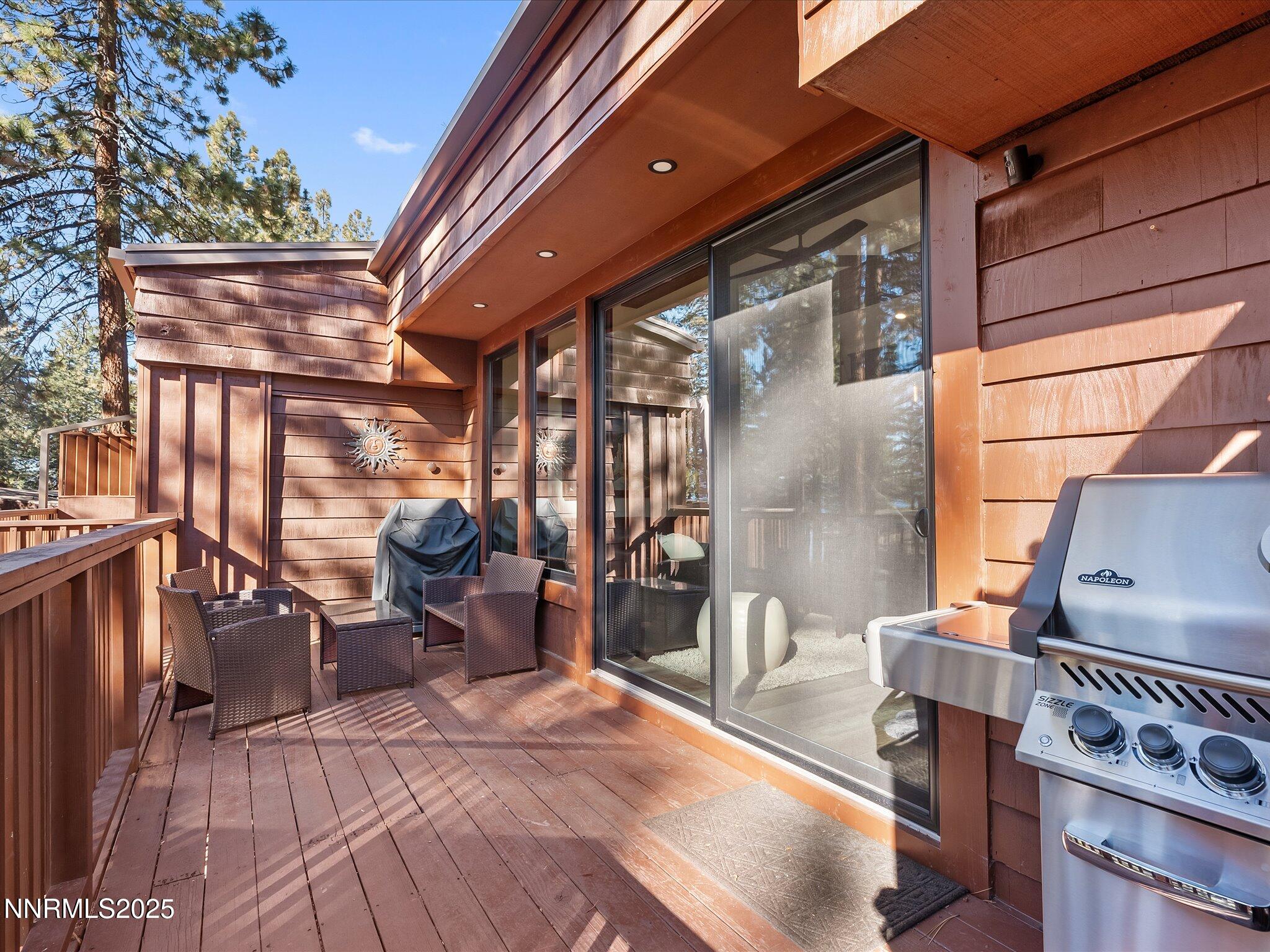 600 Highway 50, Unit 60 Zephyr Cove, NV 89448 - Photo 34 of 59 a view of a chairs and table in the balcony
