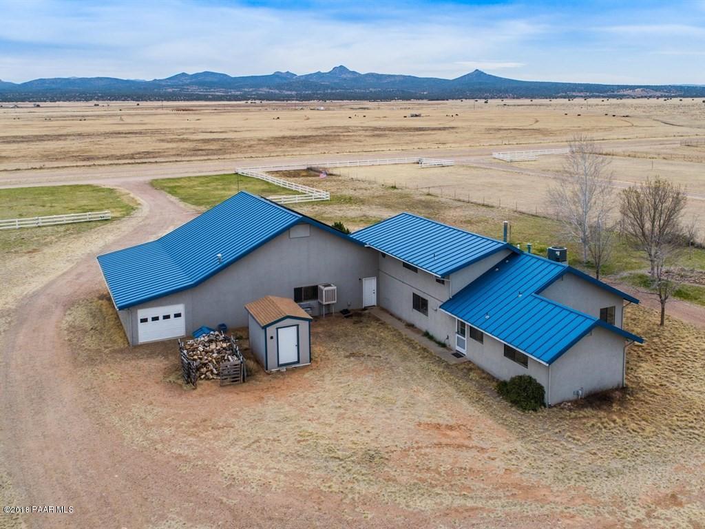 3400 West Runway Road Paulden, AZ 86334 - Photo 2 of 51 Back of Home/Hangar