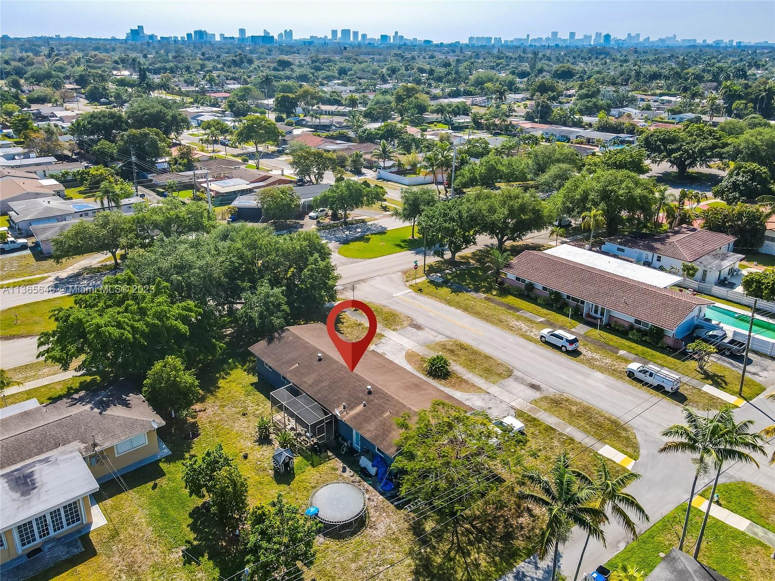 1400 North Park Road Hollywood, FL 33021 - Photo 3 of 3 an aerial view of a city