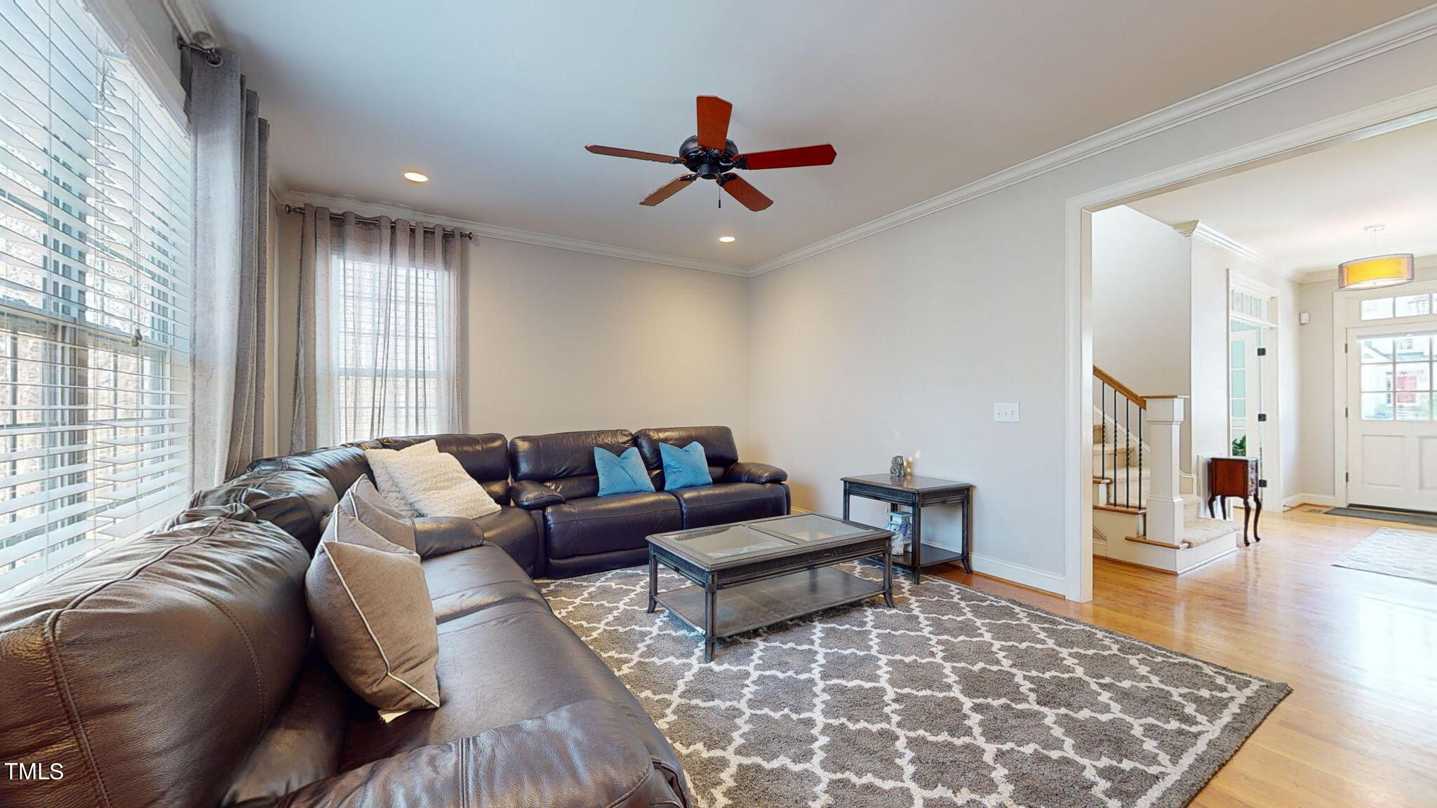 9306 Tabriz Point Raleigh, NC 27614 - Photo 13 of 46 a living room with furniture and a rug