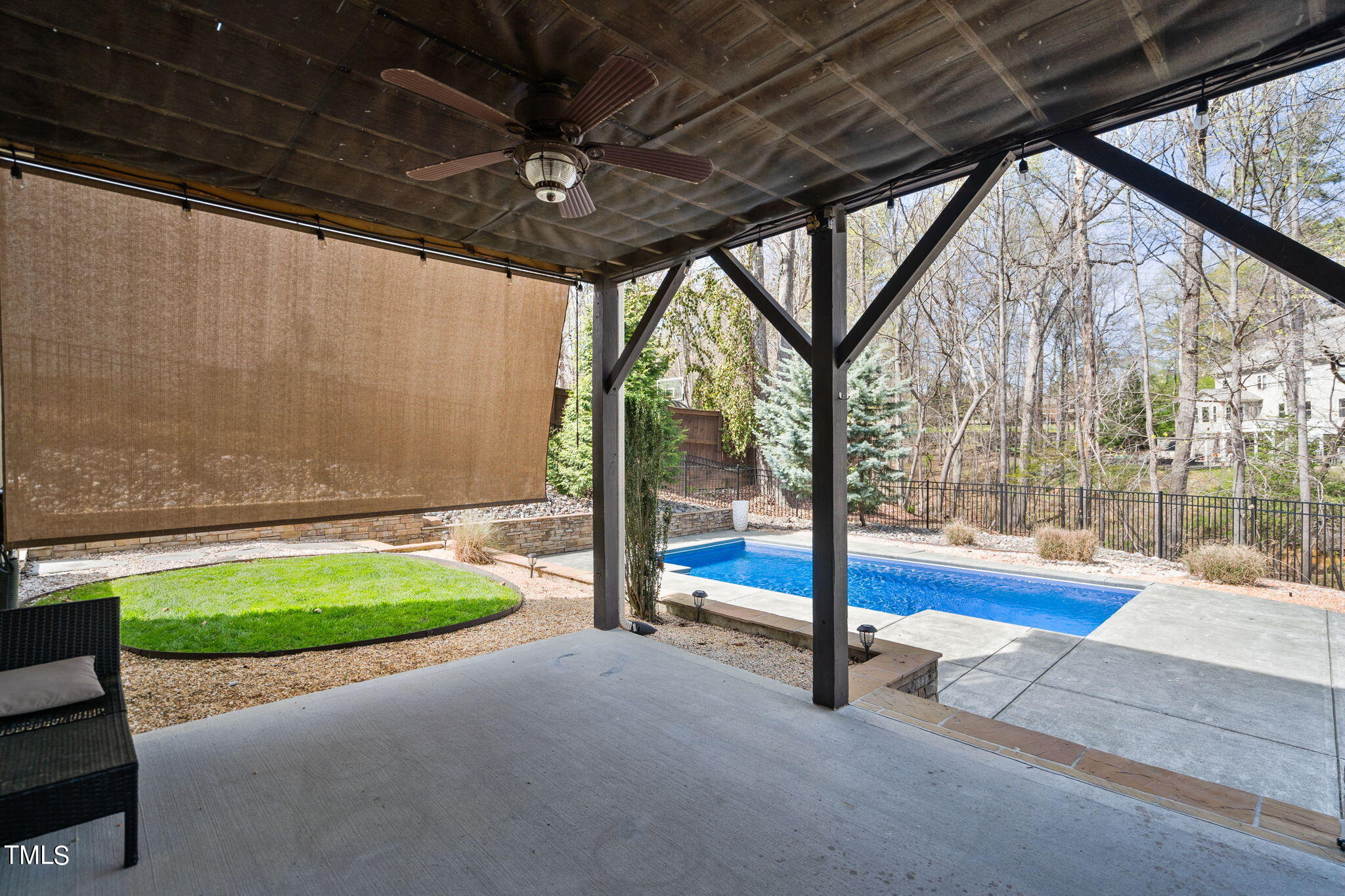 9306 Tabriz Point Raleigh, NC 27614 - Photo 41 of 46 a view of outdoor space with seating